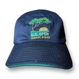 USGA Hat US Open Torrey Pines 2008 Ball Cap Navy Blue